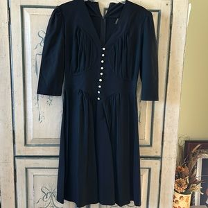 Black vintage dress